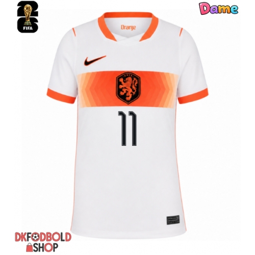 Holland Cody Gakpo #11 Udebanetrøje Dame VM 2026 Kort ærmer